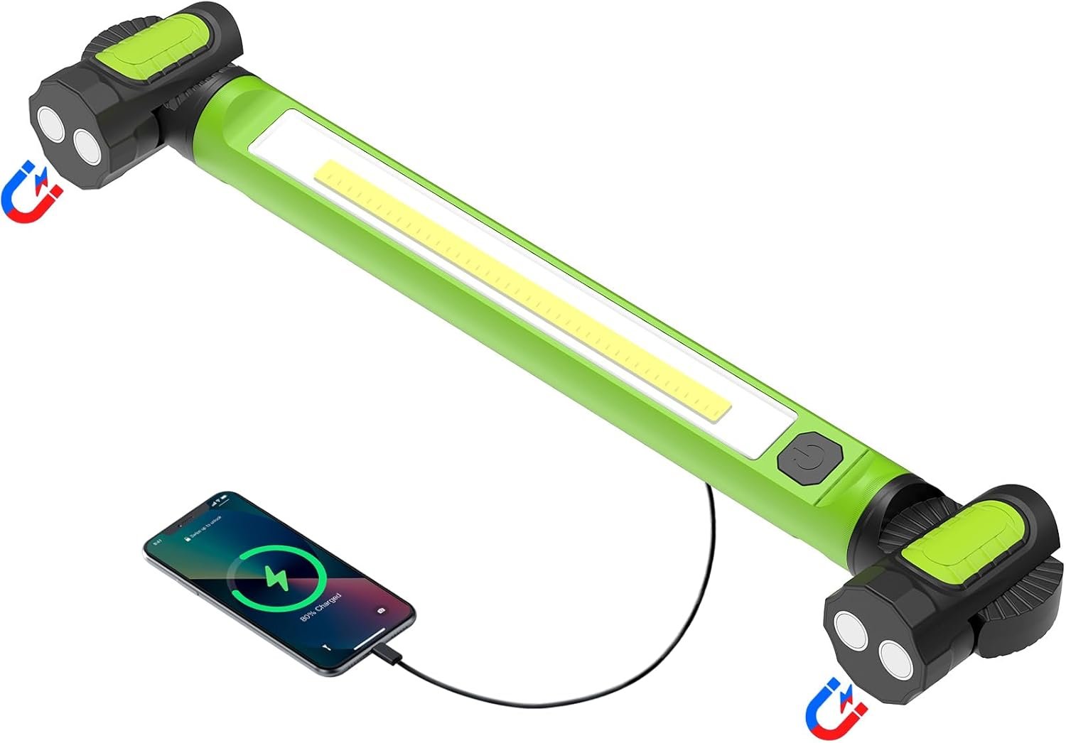 LED Work Light, 3000LM Magnetic, Rechargeable Underhood Light for Mechanic & Garage